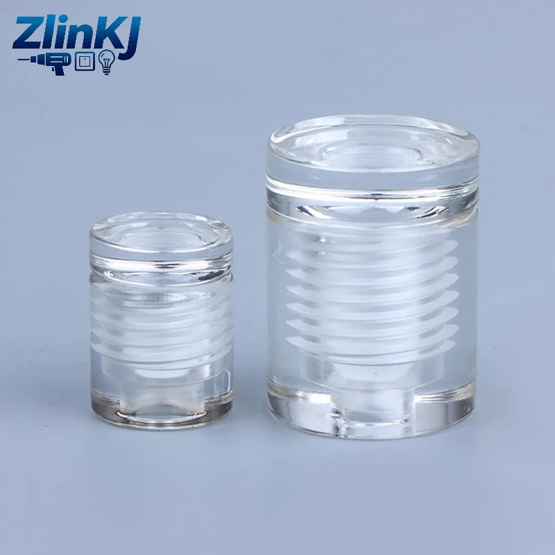 Clear Advertising Screws Acrylic Support Nails For Billboard Glass Mounting