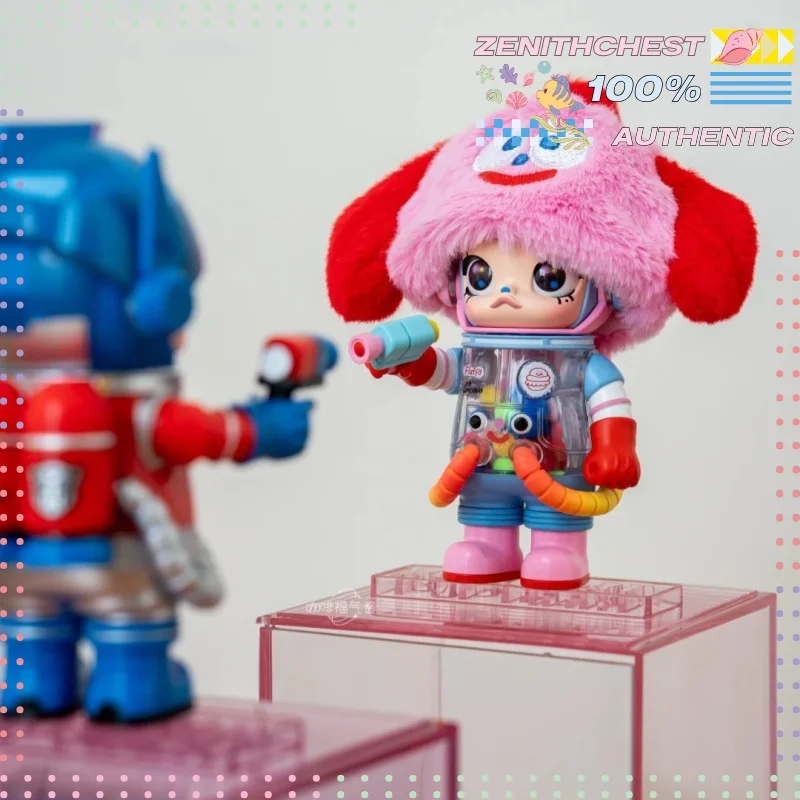 

POP MAET Mega Space Molly 100% Blind Box Molly Anniversary Series Mystery Box Intersting Mini Action Doll Unique Desk Decor Gift