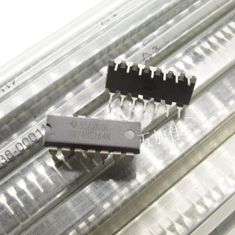 10-100pcs 74HC164 74HC164N SN74HC164N DIP-14 8-bit shift register logic IC chip