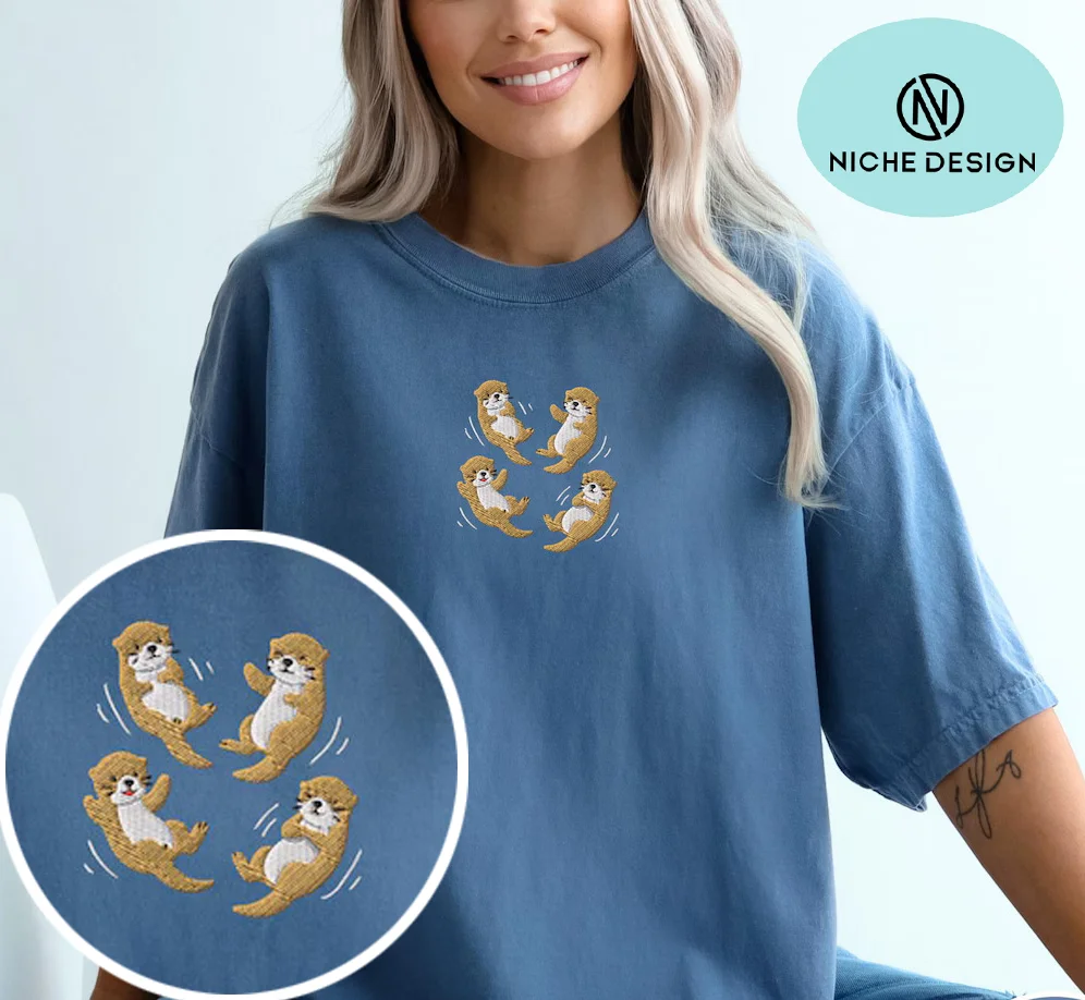 Embroidered Otter S… - image