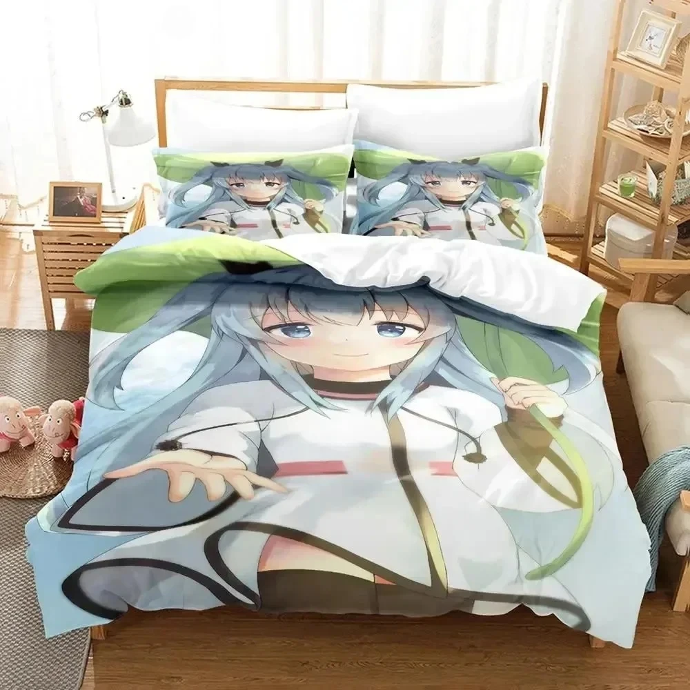 

Anime Sora No Method Celestial Method Bedding Set Printed With Pillowcase Duvet Cover Soft Single Double Queen Super King Size