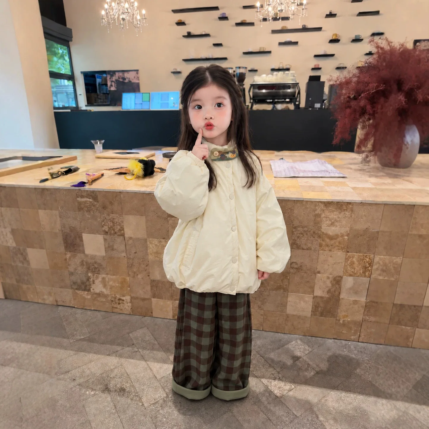 Children's Clothing Cotton Jacket 2026 Baby Clothes Winter New Item Children's Korean Version Cotton Clothing Clothing