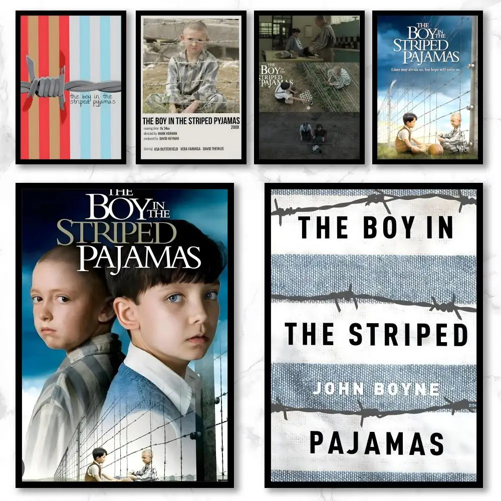 Movie T-The Boy in the Striped Pajamas Poster Premium Art Wall Decor, Simple Ornament for Living and Leisure Areas