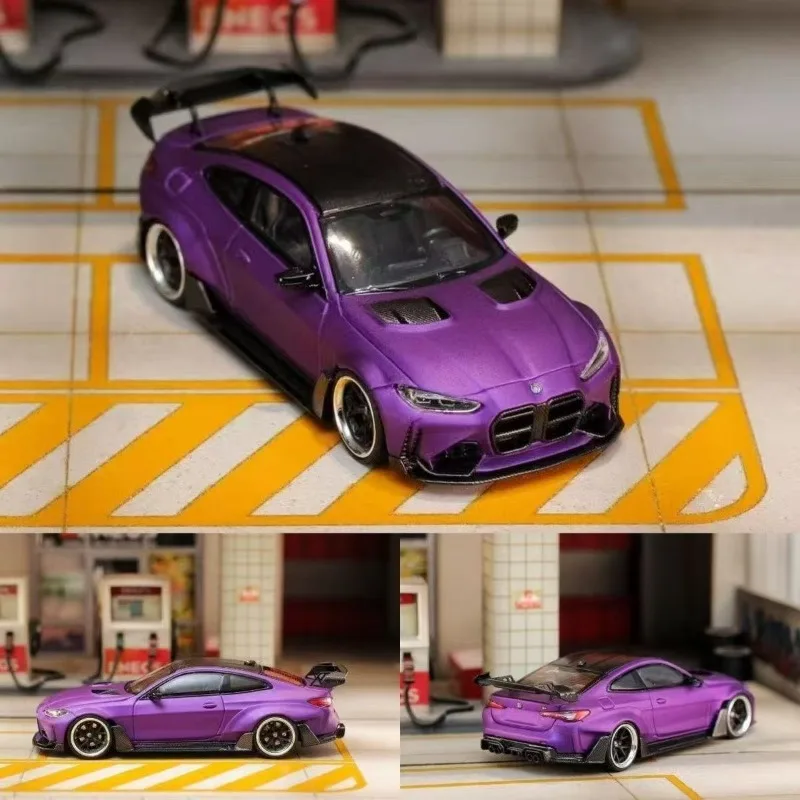 SW 1:64 M4 G82 Wide-body Modification  Alloy Car Toy Die Casting Metal Model Gift Boy Toy Christmas Gift