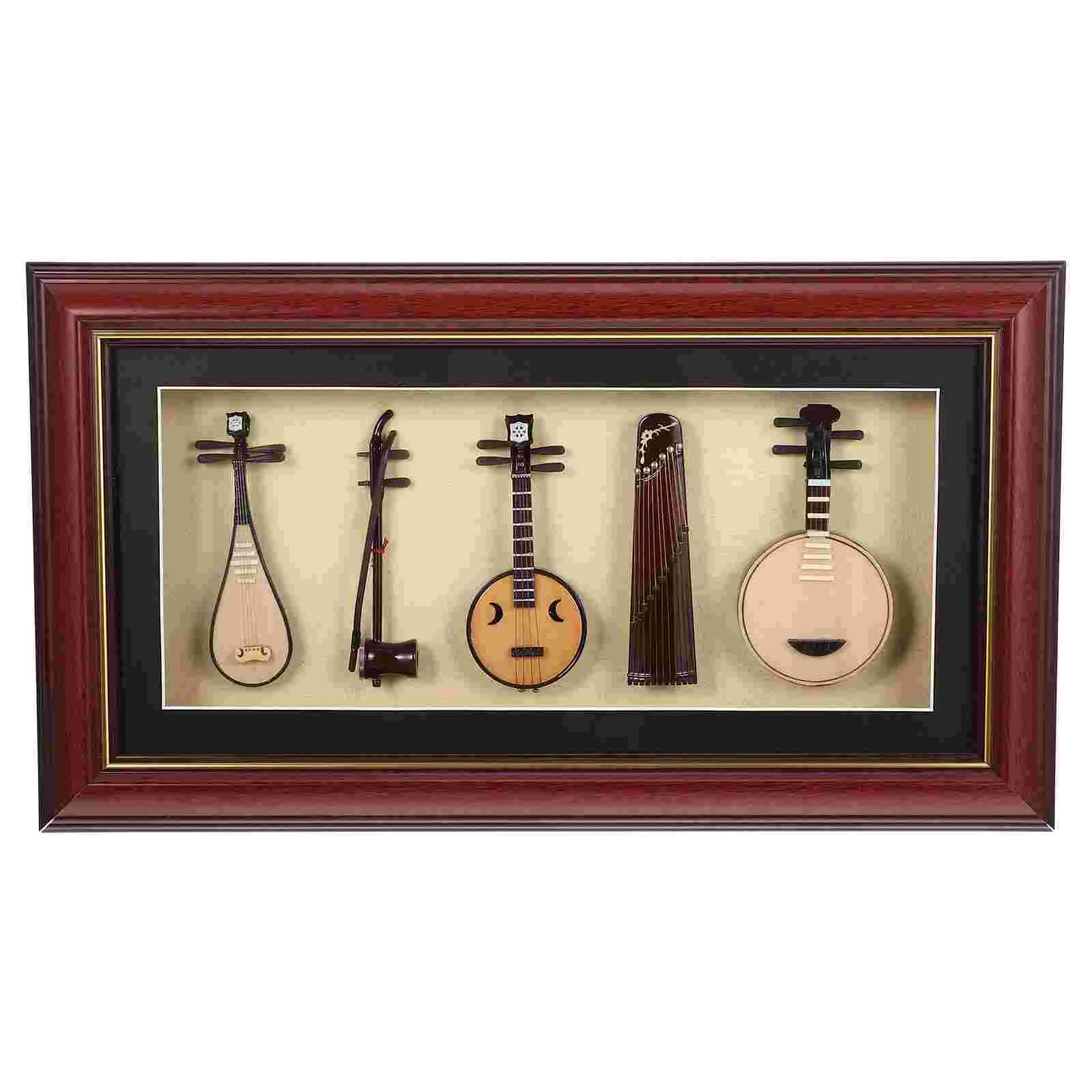 Musical Instrument Model Ornaments Small Folk Mini Decor Exquisite Kids Indoor Desktop Decorations Chinese Adorn