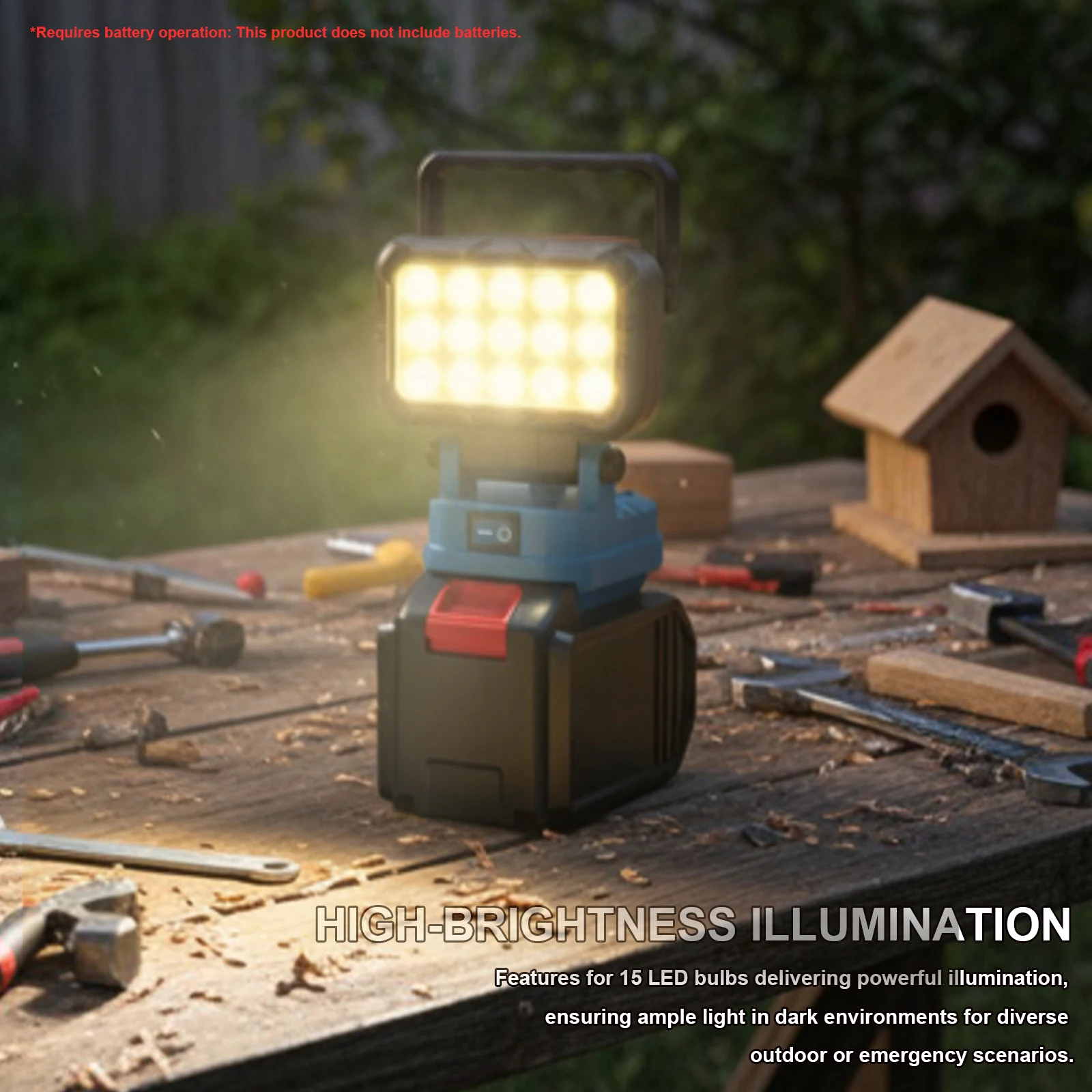 ไฟ LED 15 ดวงสำหรับแบตเตอรี่ลิ - Outdoor Power Not Working บทวิจารณ์และราคา