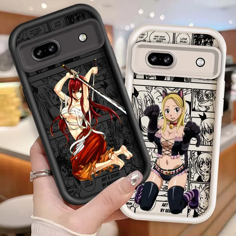 

Fairy Tail sign Anime For Google Pixel 9 8A 8 7 7A Pro XL 5G Eye Ladder Soft TPU Shockproof Cover