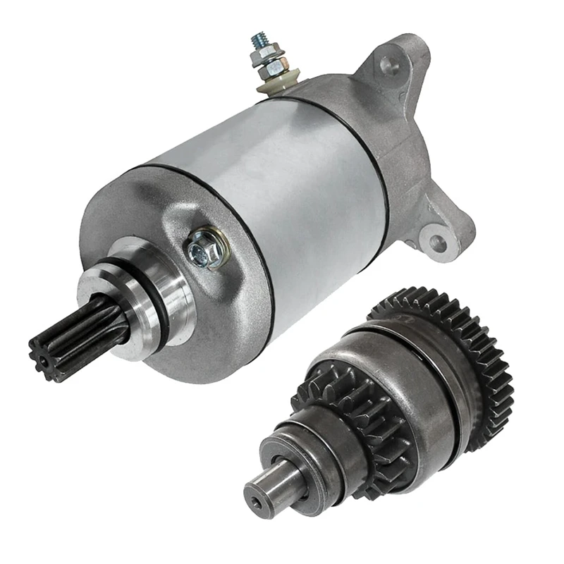 

1998-2012 Starter Drive Motor & Gear Combo For POLARIS Sportsman / Ranger ATV 325 500 3084981 3090188