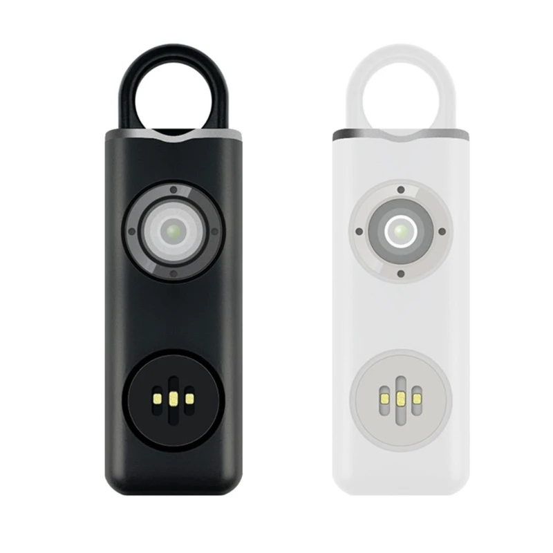 Self Defense Alarm Keychain Safe Sound Personal Alarm Emergency-Safety Siren 130dB Security Alarm Keyring with LED Light