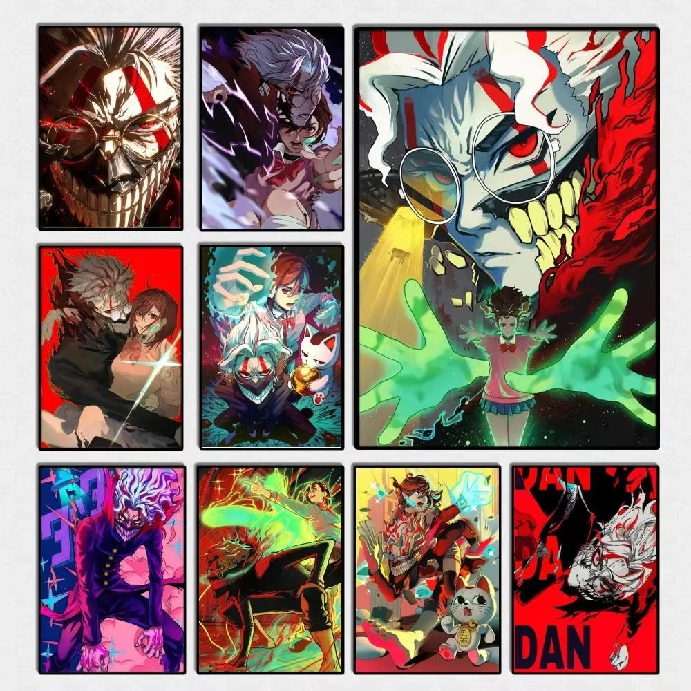 Anime Dandadan 500 PCS Jigsaw Puzzles Challenging Family Activity Games for Gameroom Bedroom Livingroom Gift