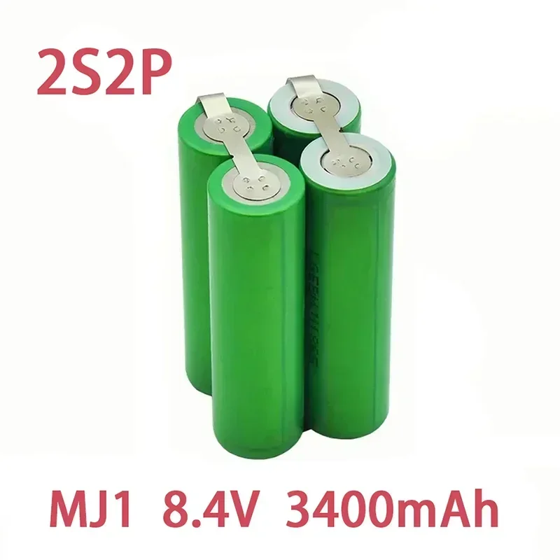 

2S2P 3S1P 3S2P 4S2P 5S2P 7,4 В 12,6 В 16,8 В 18 В 25,2 В MJ1 Аккумулятор 18650 3400 мАч Аккумулятор для 18 В Отвертка Инструмент Аккумулятор