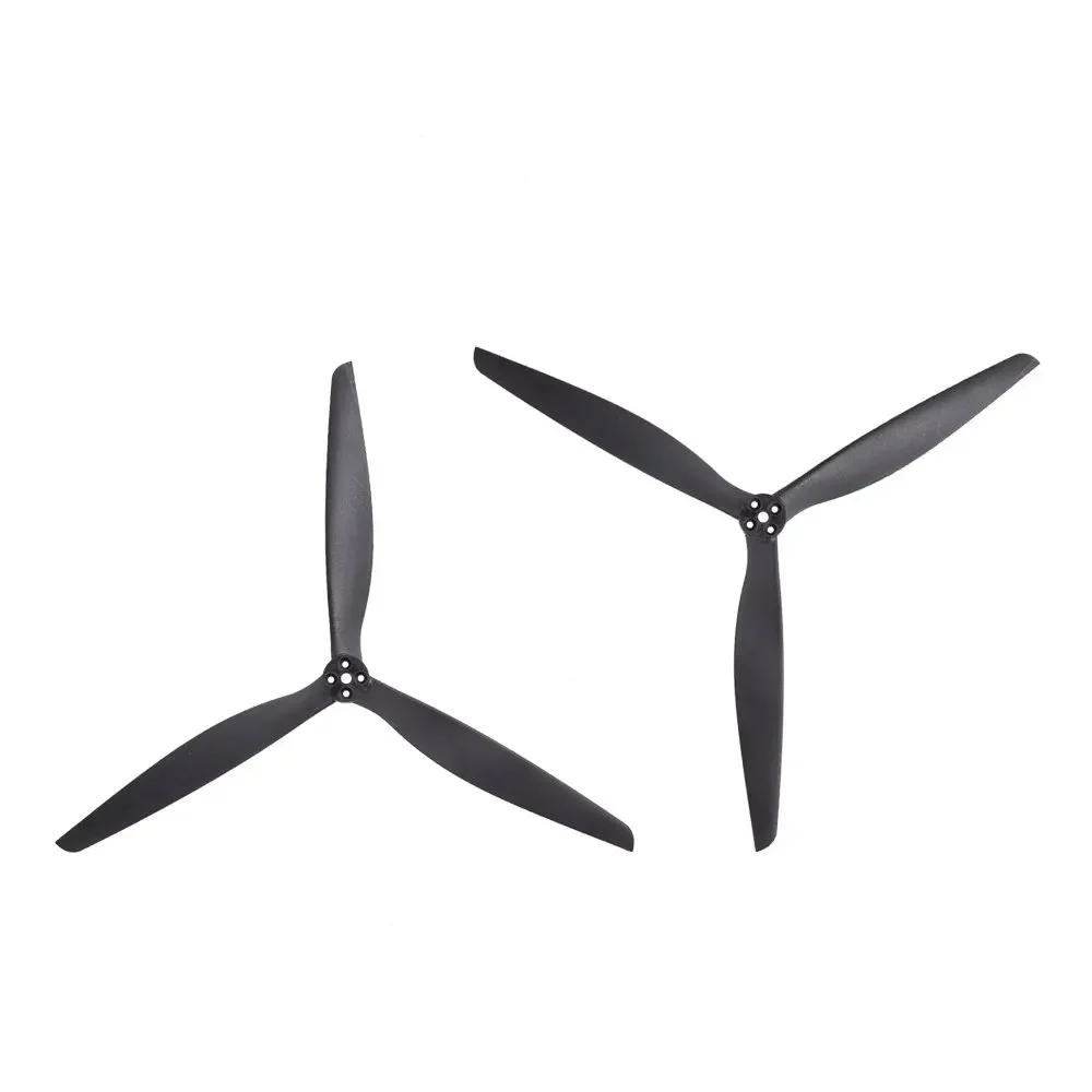 2Pairs(2CW+2CCW) Gemfan X-CLASS 1310 13X10X3 3-Blade Propeller Carbon Nylon / Glass Fiber Nylon
