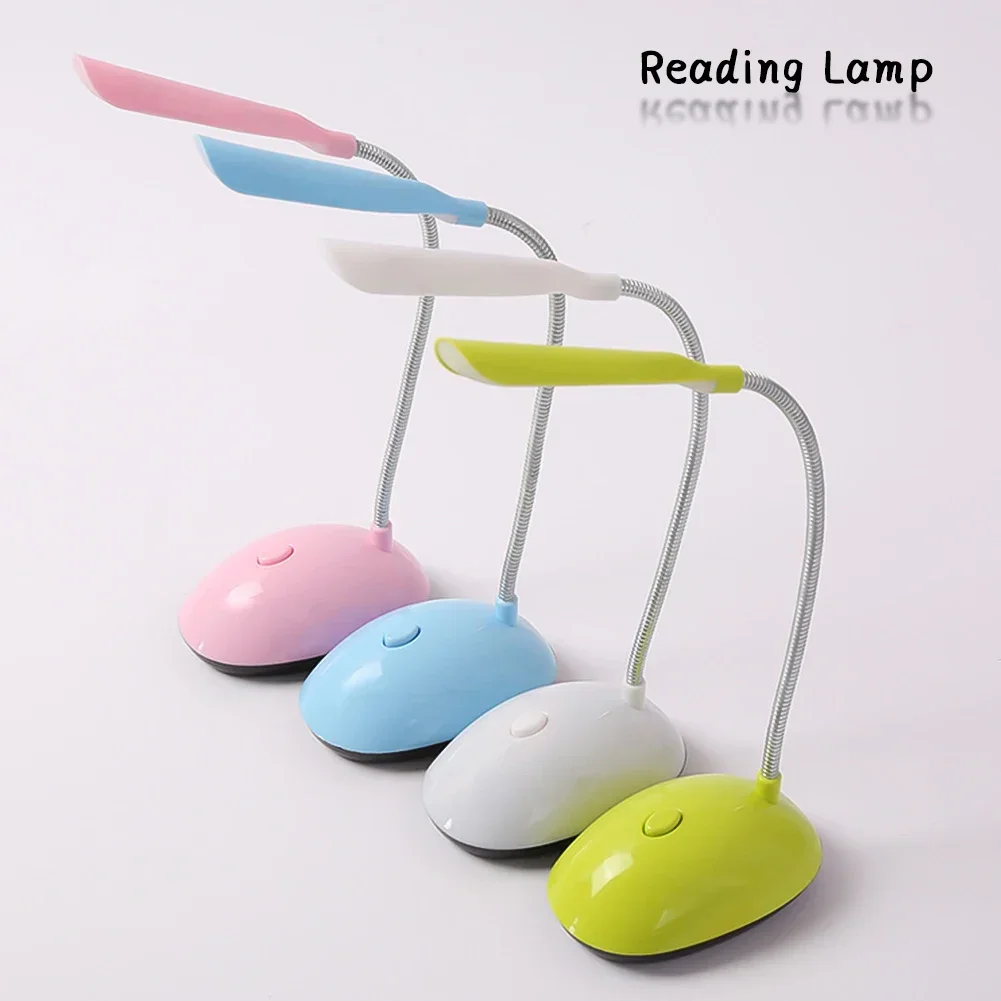 AAA Battery Powered Lamp Folding Creative Night Light LED Desk Table Reading Lamp for Study Eye Protection Lamp