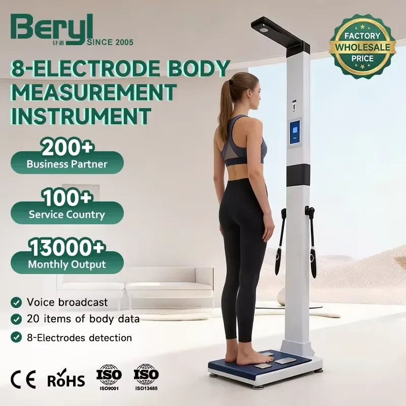 Smart High Accuracy Height and Weight Scale Digital Weighing Scale with Height