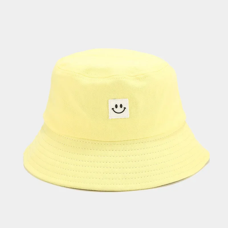 2020 Summer Sun Hat Panama Bucket Hat Men Women Summer Bucket Cap Print Yellow Hat Bob Cap Hip Hop Gorros Fishing Fisherman Cap