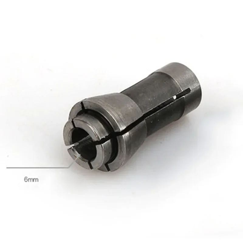3mm/6mm Collet Chuck Adapter Pneumatic Engraving Trimming Machine Lathe Chuck Clamp Head High Precision Collets Chuck 27*10mm