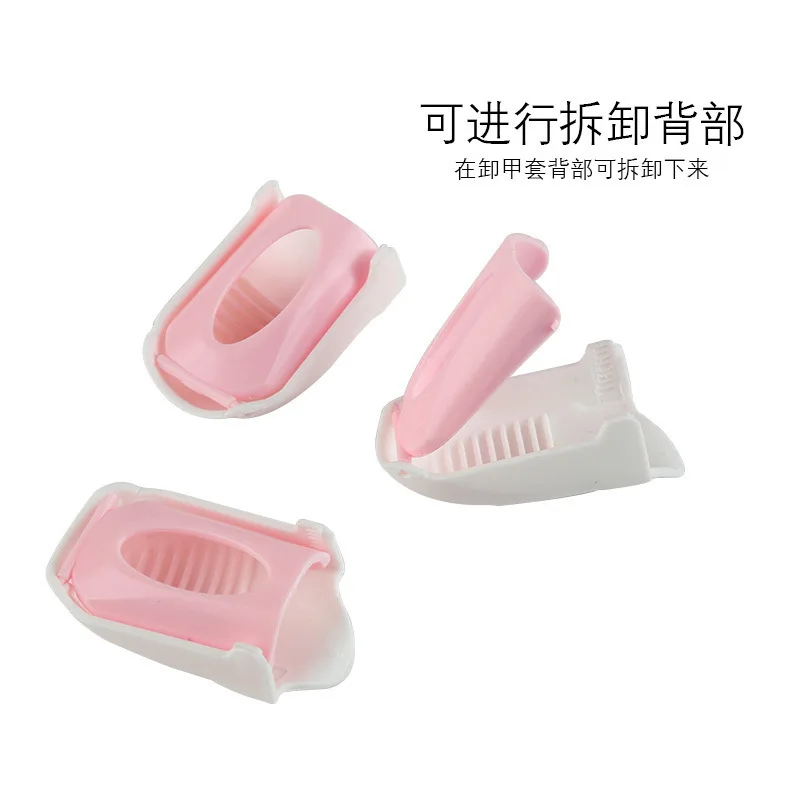 5 قطعة UV جل مزيل طلاء الأظافر كليب قابلة لإعادة الاستخدام مسمار الفن نقع قبالة غطاء كليب الأظافر تنظيف إصبع التفاف أدوات مانيكير