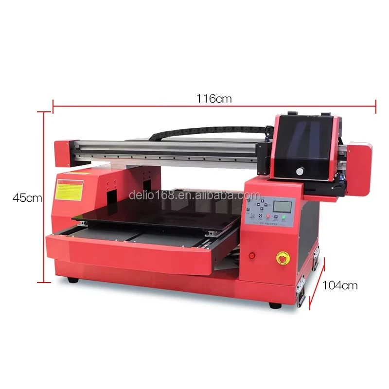 Factory Direct 5060 Uv Printer Visual Position A2 50/60 Size Automatic Uv Inkjet Printer With Tx 800 for White, Color & Varnish