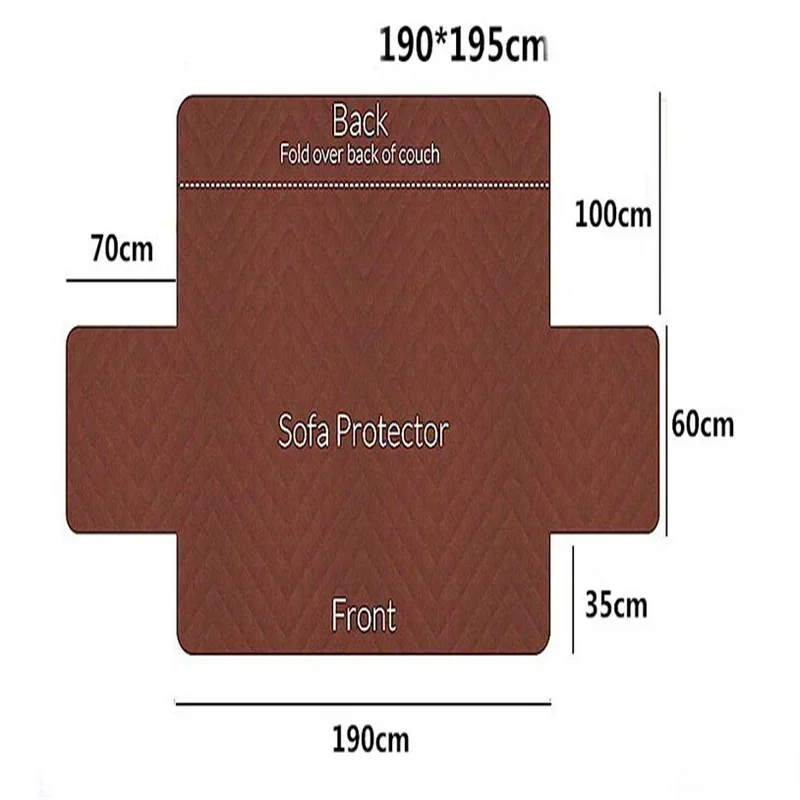 New Minimalist Sofa Cover Anti Cat Scratches Armchair Cover for All Seasons Living Room Furniture Decor Couch Cushion Slipcover