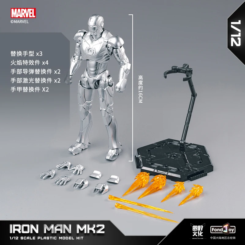 2025 New Original Fondjoy Iron Man MK45 Model Kit 1/12 Infinity