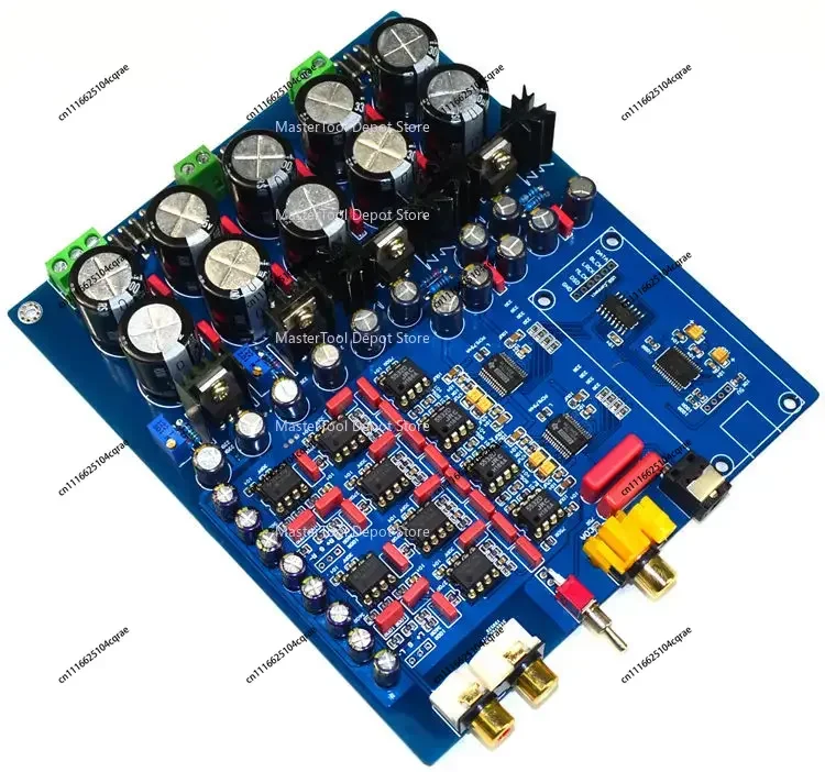 YJ-Dual chip PCM1794+AK4113 luxury decoder DAC (support fiber coaxial USB input
