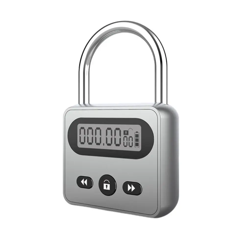 LCD Display Metal Timer Lock 99 Hours Max Timing Multi Function Security Lock Smooth Edges Waterproof Electronic Timer Hardware
