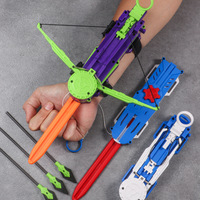 2024 New Sleeve Sword Props Assassin Radish Sleeve Sword combination Catapult Weapon Toy Automatic Ejection Birthday Gift