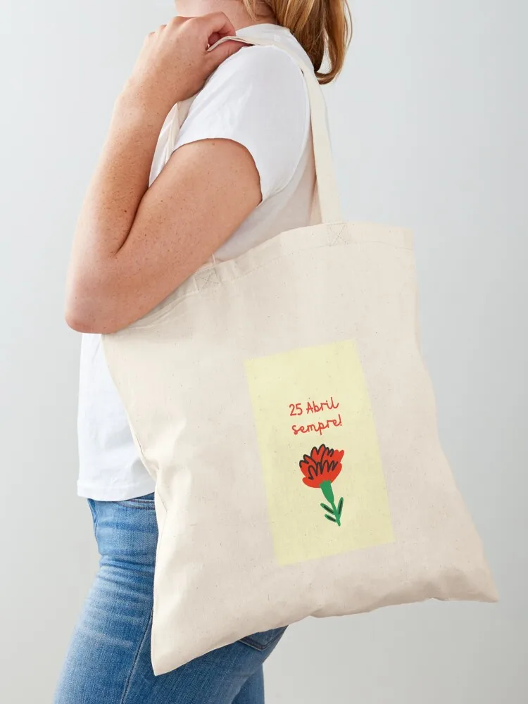 

25 Abril Tote Bag great bag shopping bag logo Lady bags Reusable bags