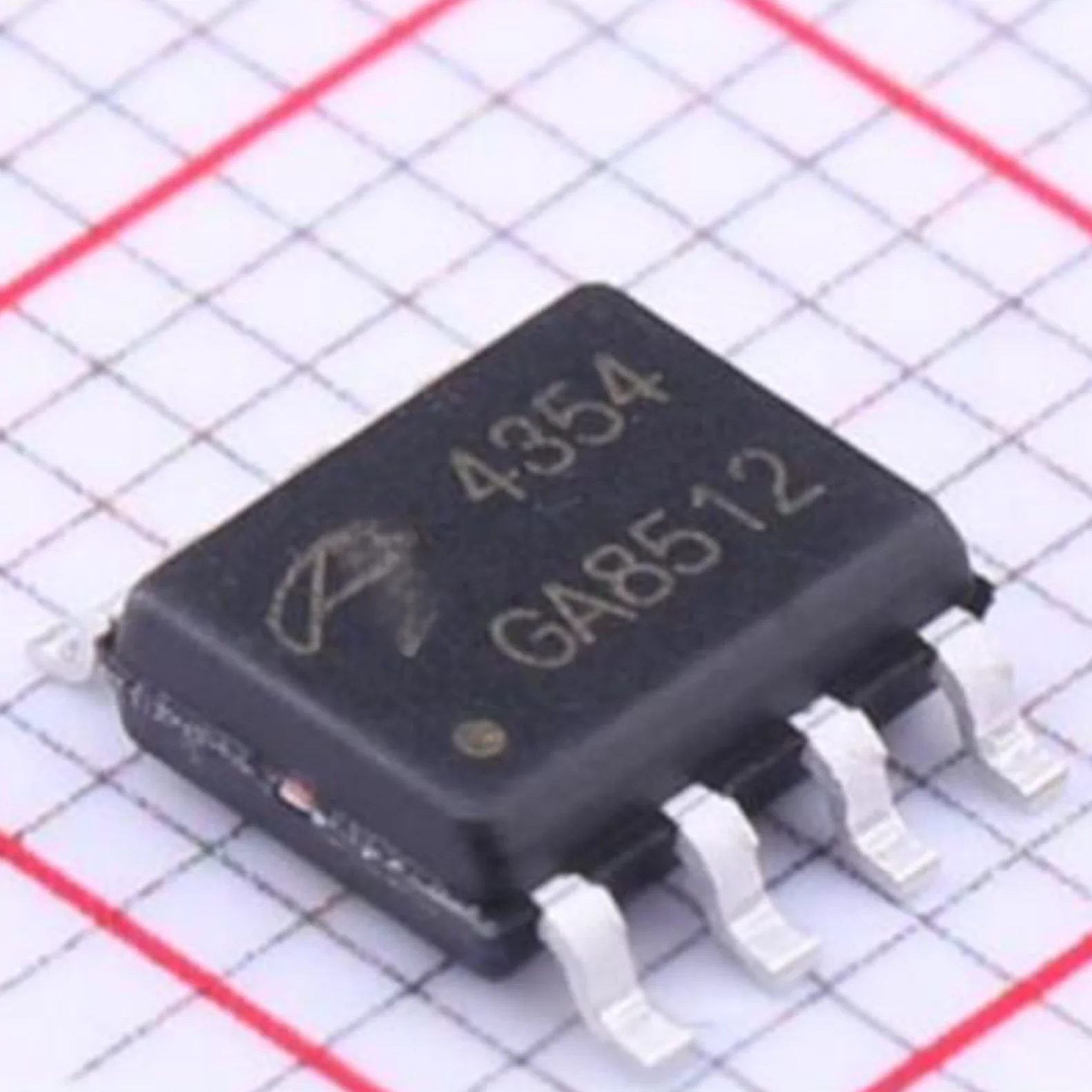 AO4354 Marking 4354 SOIC8 SOP8 SO8 NEW Original Field Effect Tubes MOSFET 3.1W 30V 23A 1 N-channel 5.3mΩ@4.5V, 20A 4354 MOSFETs