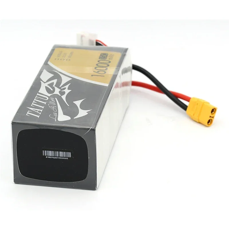 Original TATTU 16000mAh 22.8V 6S LiPO Battery 15C for Big Load Multirotor FPV Hexacopter Octocopter