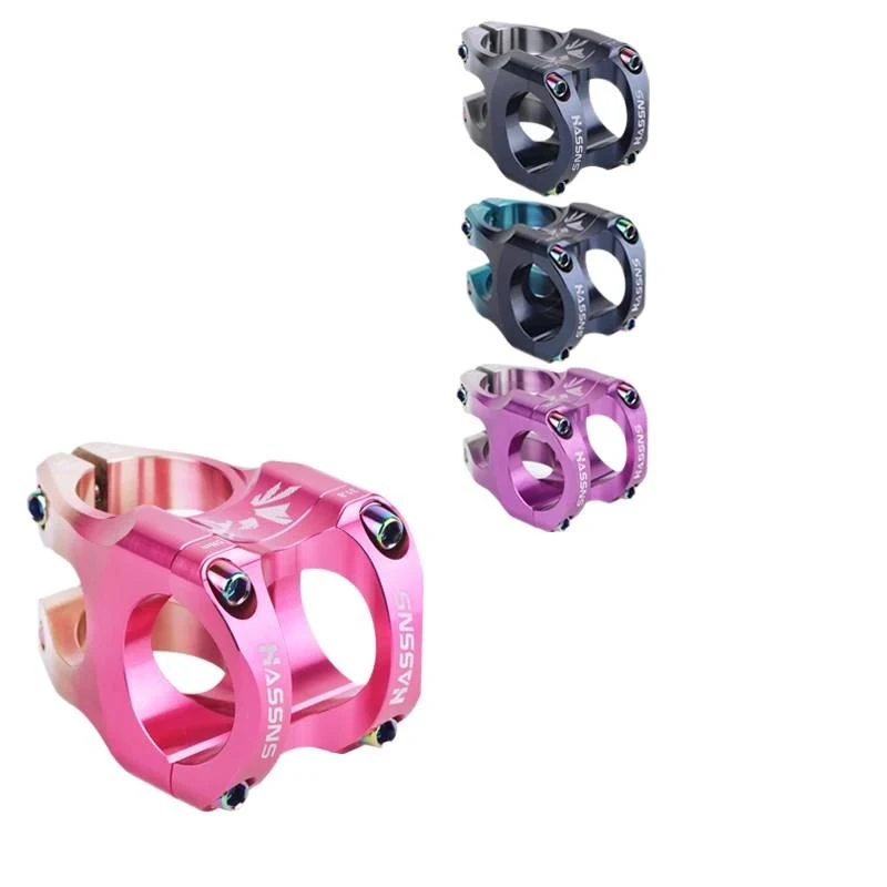AliExpress NONE HASSNS Mtb Power Stem Road Bike Mountain Bicycle Bridge Short Power 35mm Rod Handlebar Table Adjustable Stem Riser 31 8 Cycling