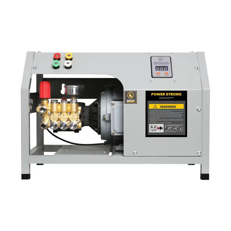 Lavadora de água elétrica automática de parede, alta pressão, 120bar-500bar, nova condição, máquina de limpeza de água fria