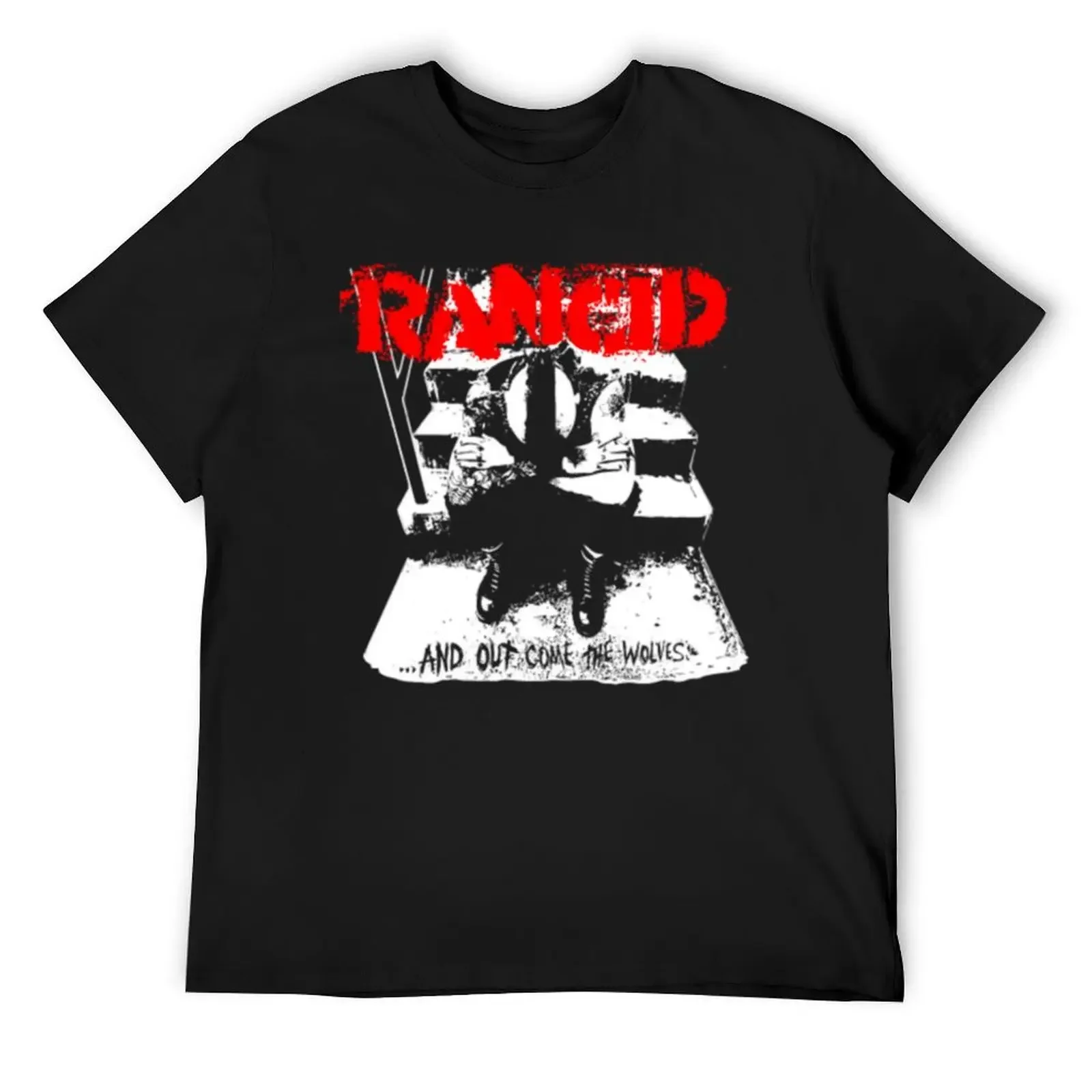 Rancid And Out Come The Wolvesandis T-Shirt sublime aesthetic clothes oversizeds designer shirts compression shirt men