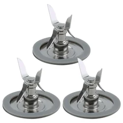 3 Pack Ice Crusher Blender Blade Cutter 4961-011 with Gasket Replacement Part Compatible with Oster & Osterizer