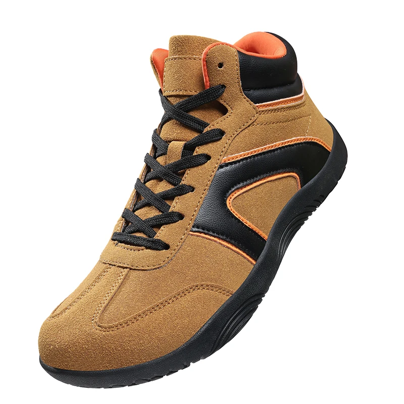 

ELUVA Wide Shoes Anti Slip High Top Breathable Running Shoe Minimalist Barefoot Training Shoe Anti Slip Toe Walking Shoes Man