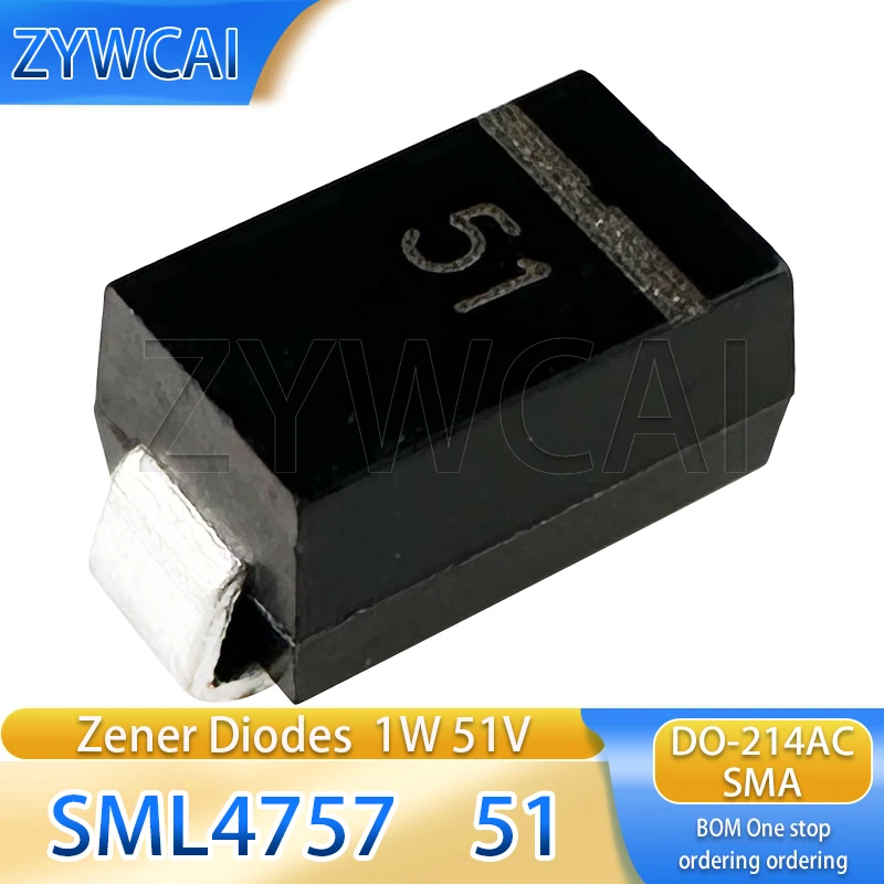 20 قطعة SML4754 SML4755 SML4756 SML4757 SML4758A 39 43 47 51 56 1W39V 1W43V 1W47V 1W51V 1W56V زينر الجهد المنظم ديود