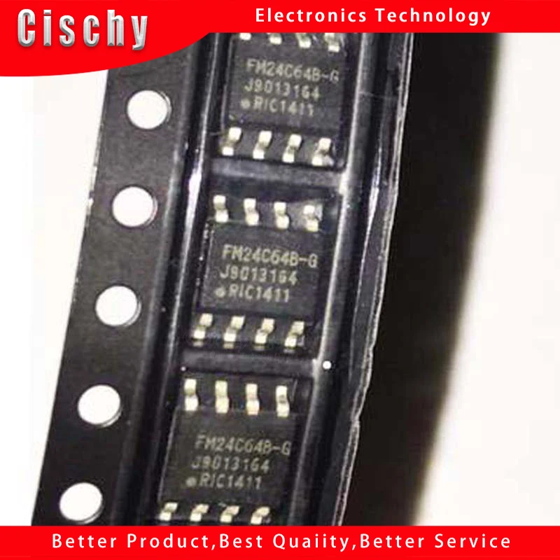 

5PCS/lot FM24C64BG FM24C64B-G FM24C64B SOP8 FM24C64B-GTR SOP8 In Stock