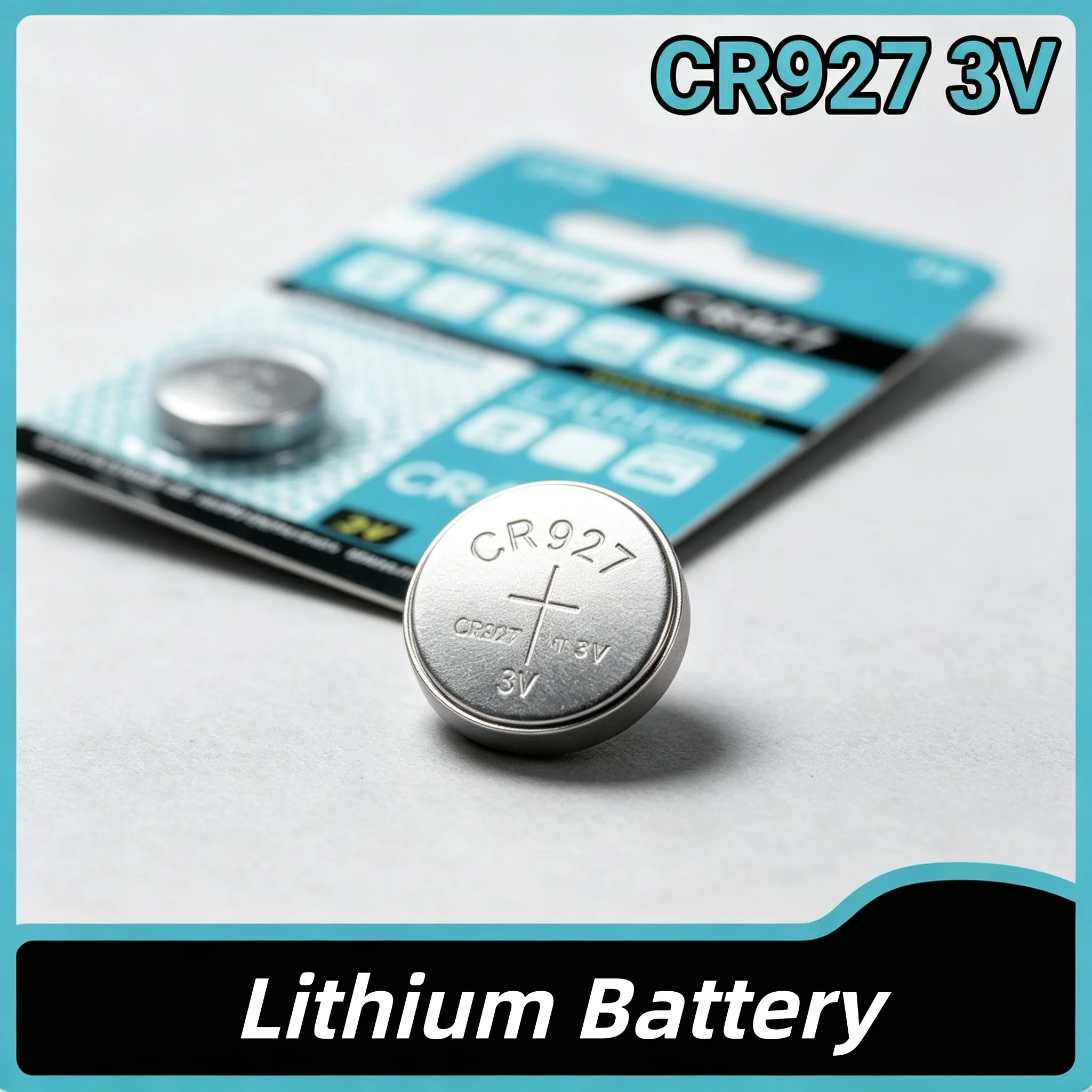 CR927 Lithium Batteries DL927 BR927 BR927-1W 3V Stable Voltage Button Coin Cell For Laser Light Toys Clock Watch Remote Control