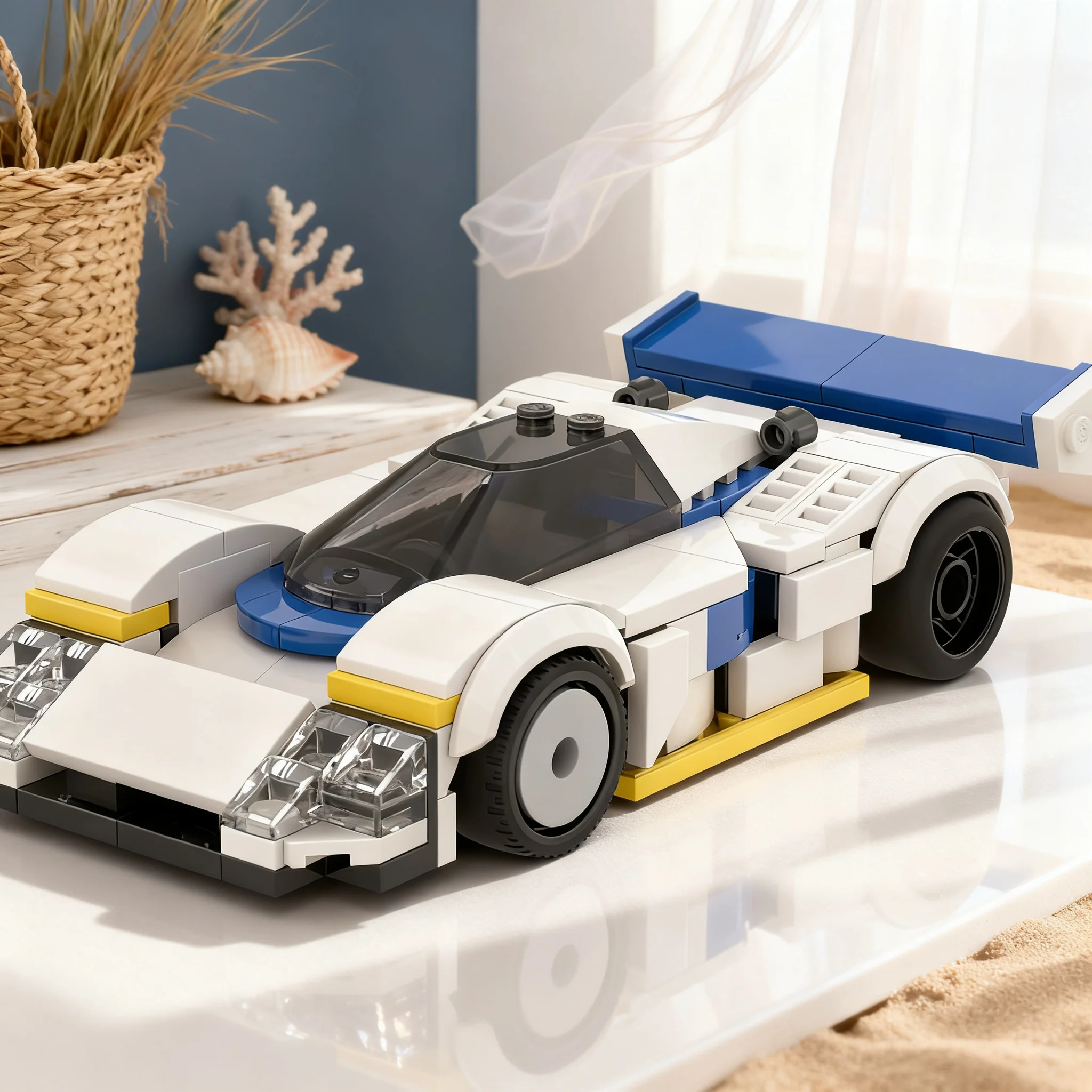 259pcs MOC Mazda 787B 18 Model Building Blocks Architecture DIY Assemble Kids Creative Education Birthday Christmas Gift Toy