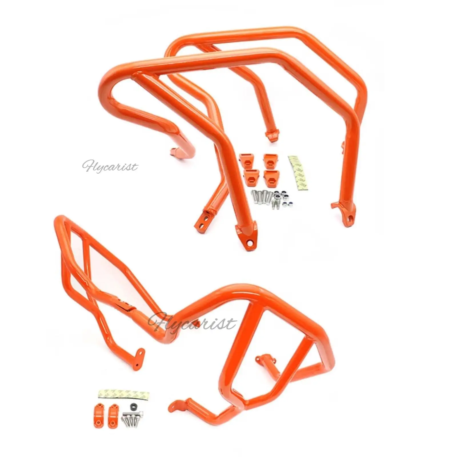 

Оранжевая защита двигателя передняя и задняя защита для KTM 1290 Super Adventure R 2022 2023