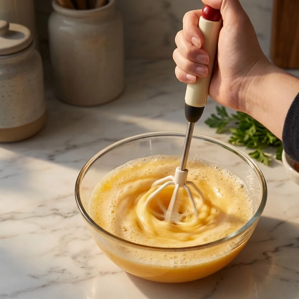 Semi-automatic Egg Beater Multi-functional Manual Egg Whisk  Durable Egg Cream Hand Mixer Egg White Separator Kitchen Accessorie