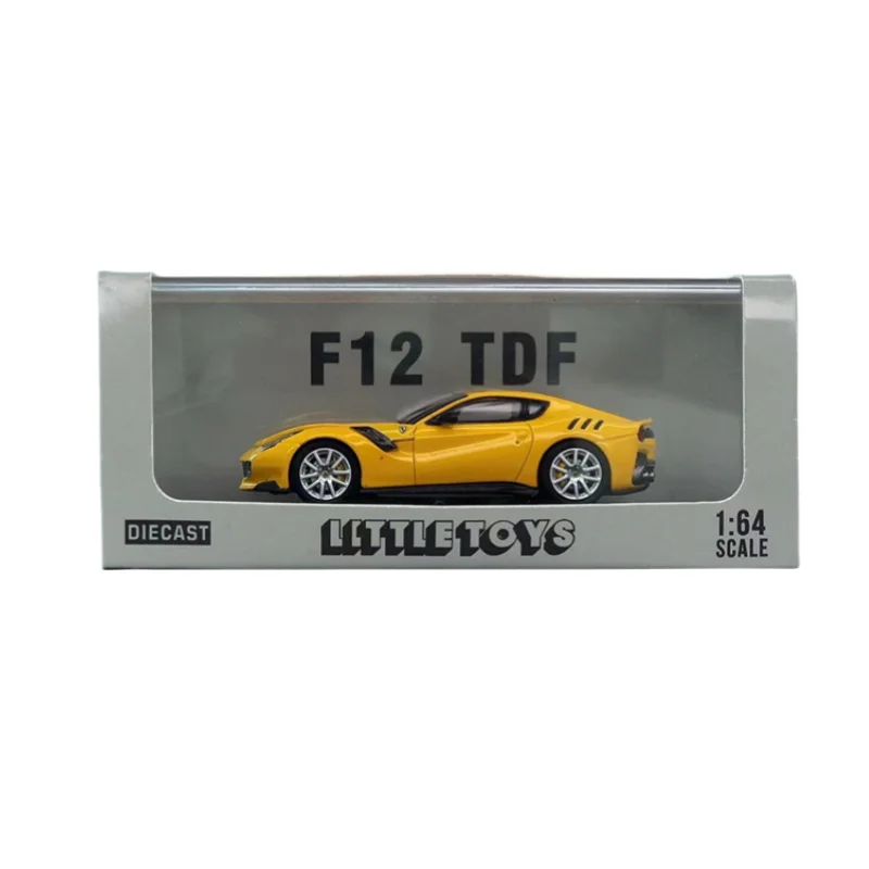 LittleToy SH Diecast 1/64 مقياس فيراري سبيكة نموذج سيارات فيراري FXX-KEVO F12TDF 812 اللعب مع الصندوق الأصلي لعبة سيارات لعبة #4