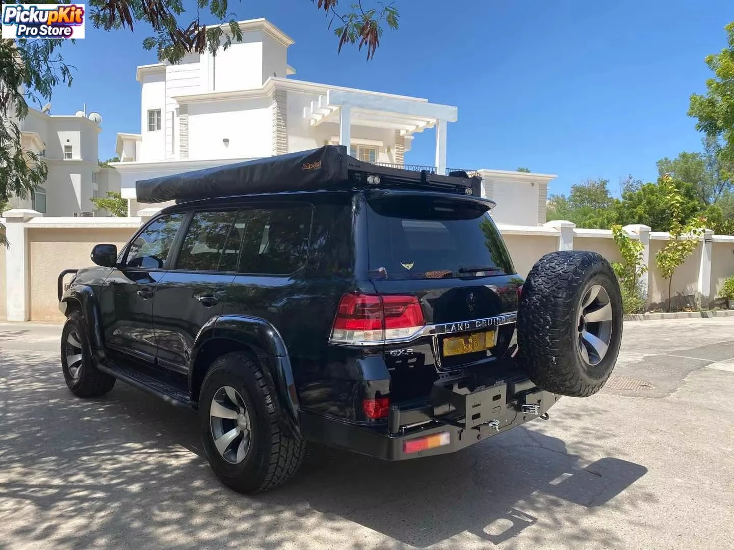 

Steel Rear Bumper for LC200 07-21 Exact Fit Off-Road Impact Protection