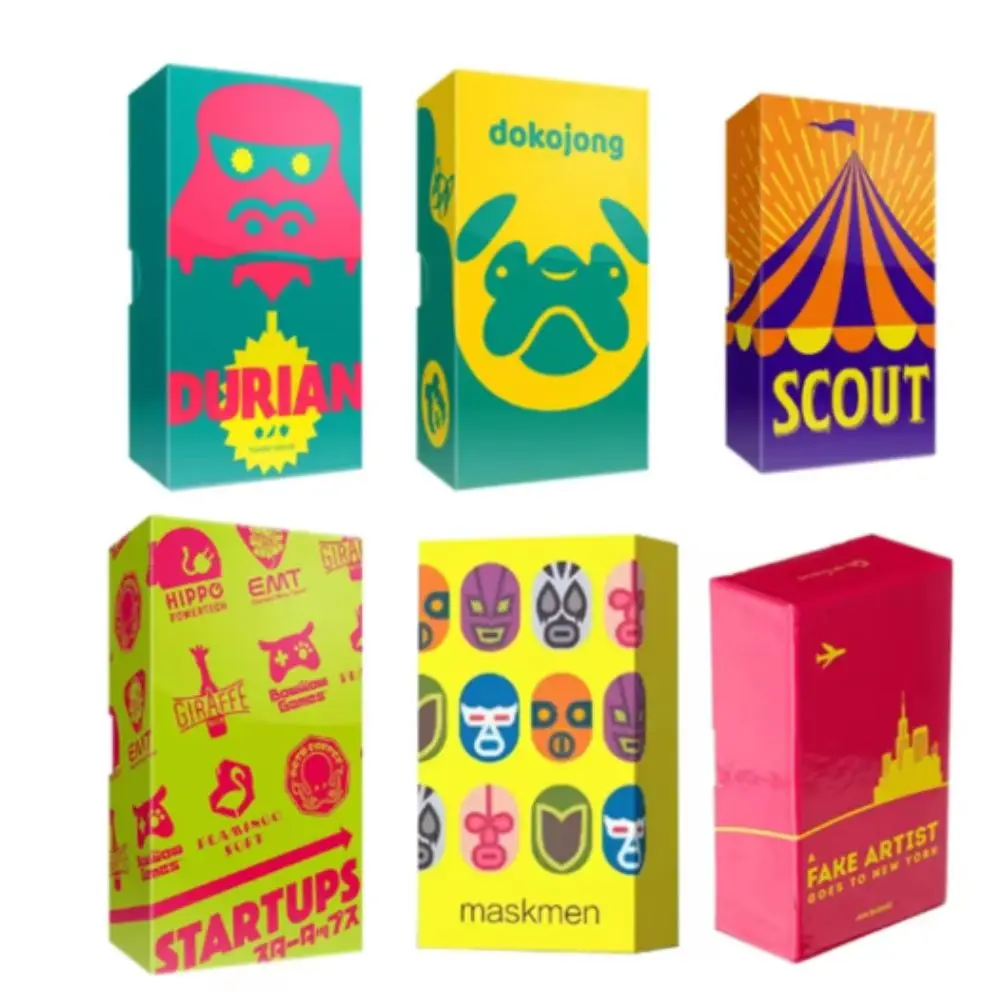 لعبة استراتيجية فافنير | فنان مزيف | تسعة البلاط الذعر | استراتيجية البدء | قناع | تاون 77 | لعبة بطاقة الكشفية الممتعة • أفضل لعبة عائلية #1