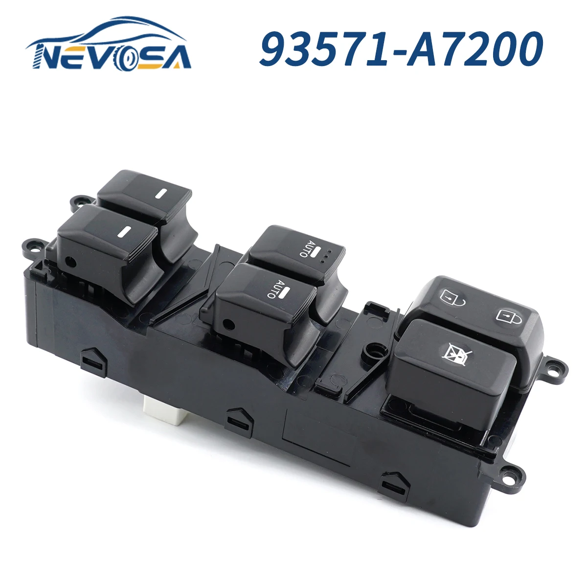 NEVOSA 93571-A7200 Electrical Power Window Control Switch For Kia Forte 2014-2018 93571A7200 Front Left Driver Side