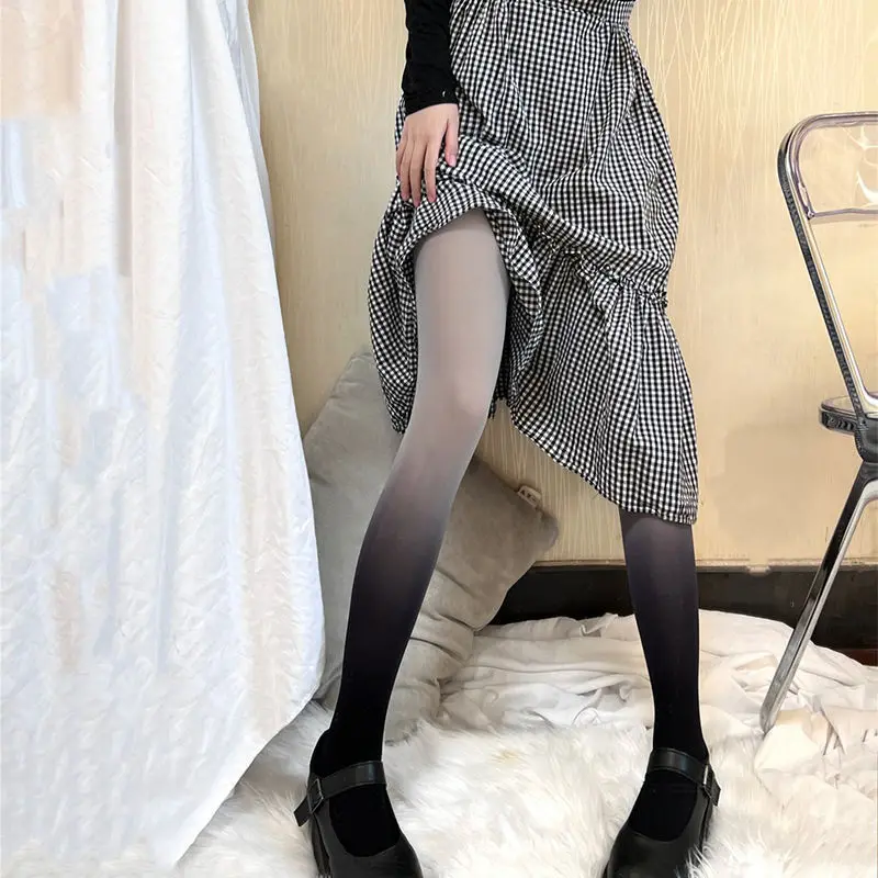 Farbverlauf Frauen Sexy Anime Cosplay Strümpfe Weibliche Lolita Leggings Hängenbleiben Widerstand Farbige Strumpfhosen für Mädchen Strumpfhosen – Detail 1