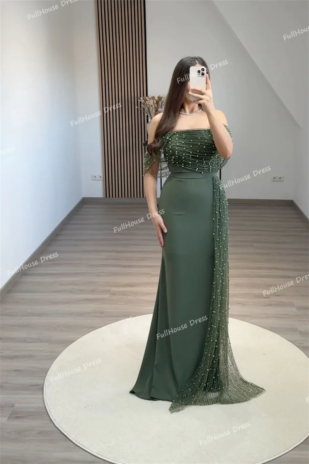 Выполненное на заказ сияющее платье с открытыми плечами и бисером, платье с открытой спиной на день рождения, вечернее платье длиной до пола со шлейфом, Vestidos de novia