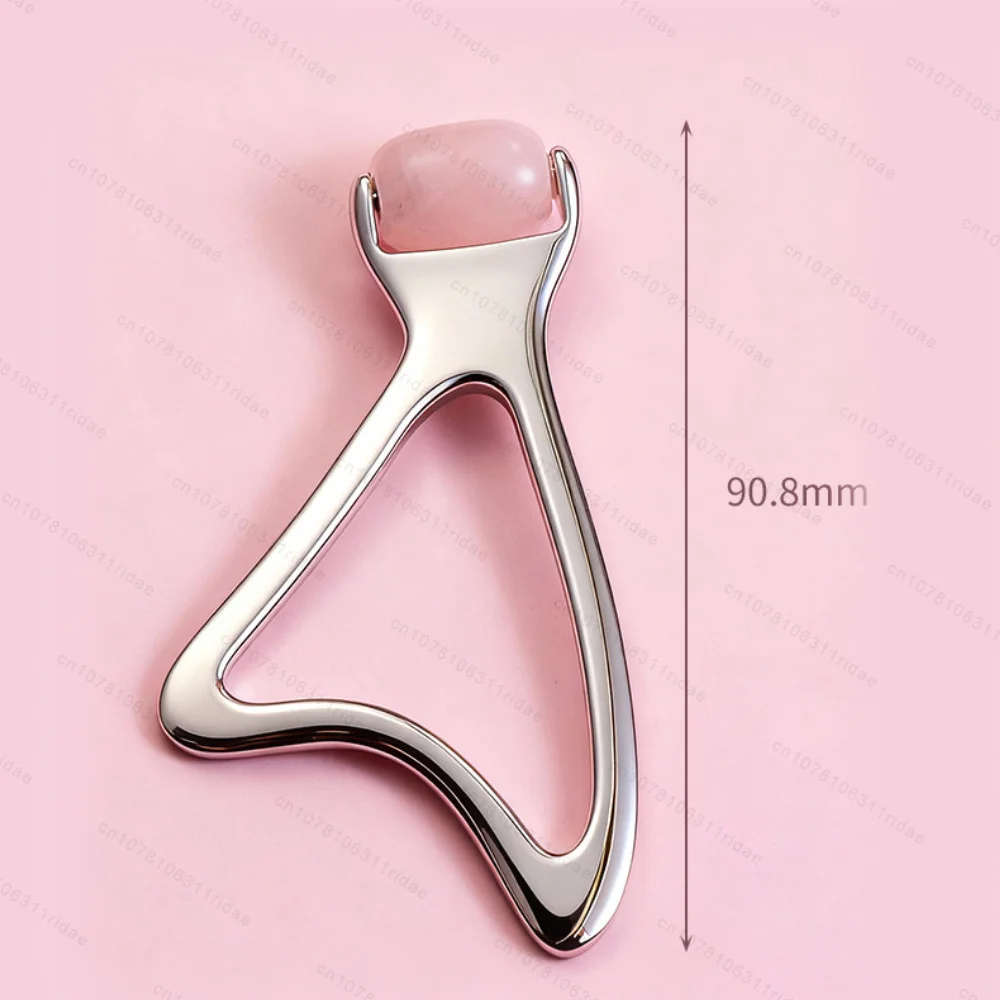 Natürliche Jade Gesicht Massage Roller Schaben Auge Körper Hals Massage Akupunkturpunkt Hautpflege Spa Gesicht Heben Anti-Falten schönheit gerät