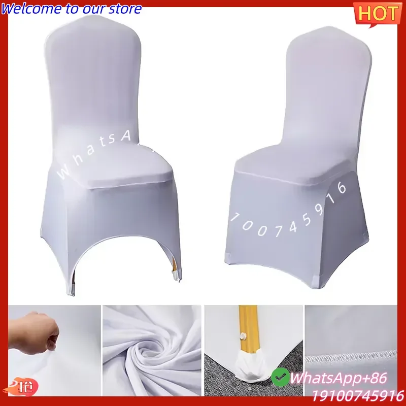 2026 150Pcs Banquet Wedding Spandex Chair Covers for Events