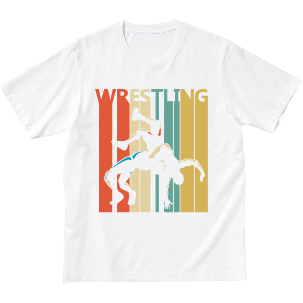 

Wrestle Fans T Shirt Sport Funny WWE Short Sleeved Casual Sweatshirt Summer Breathable Quick Drying Pure Cotton Fashion Tops Tee